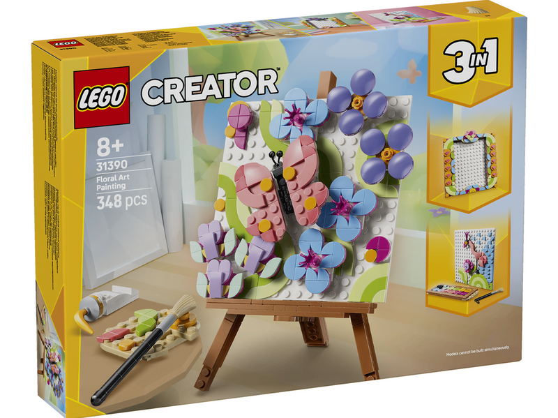 LEGO Creator 31390 Deko-Blumengemälde