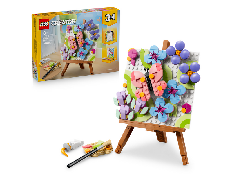 LEGO Creator 31390 Deko-Blumengemälde