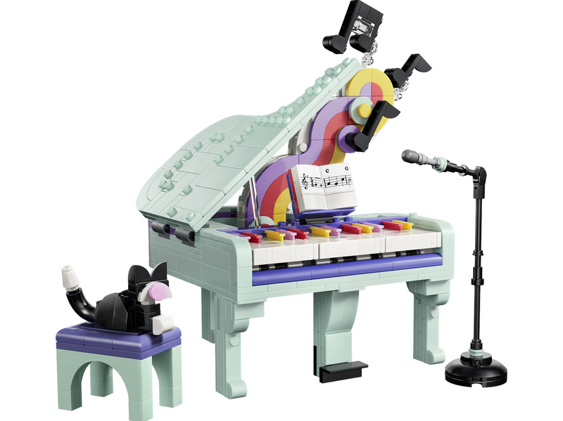 LEGO Creator 31392 Deko-Klavier mit Katze