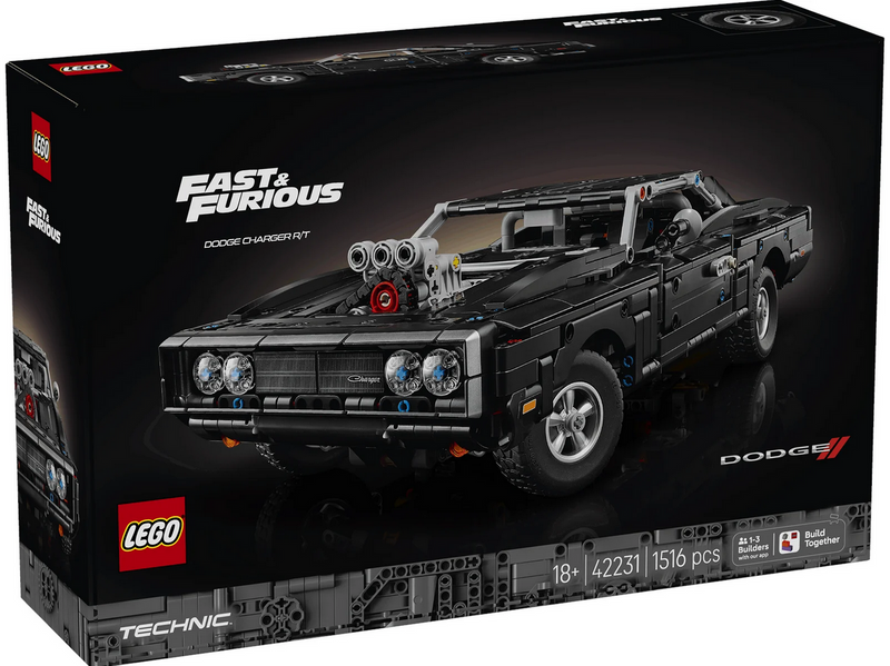 LEGO Technic 42231 Fast and Furious Dodge Charger R/T Auto