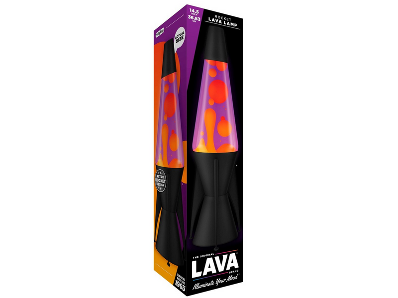 Lava Lamp 37cm Evenfall Rocket