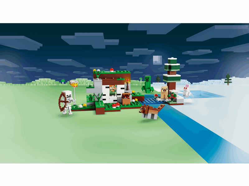 LEGO Minecraft 21593 Erstes Abenteuer in der Nacht
