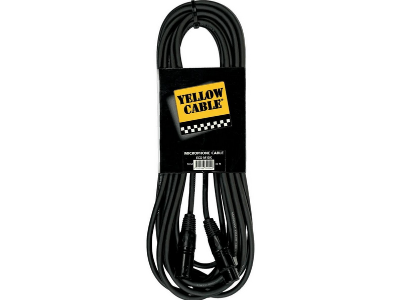 Yellow Cable M10X - XLR/XLR 10m.