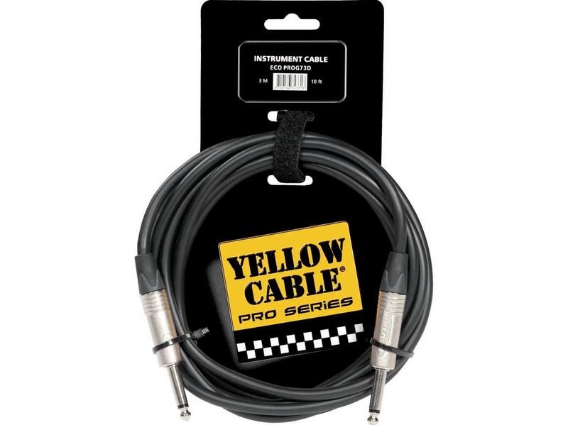 Yellow Cable PRO73D - Neutrik 1/4 Klinke/Klinke Kabel 3 Meter