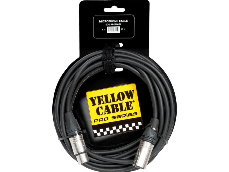Yellow Cable PROM06X - Neutrik XLR/XLR 6m.