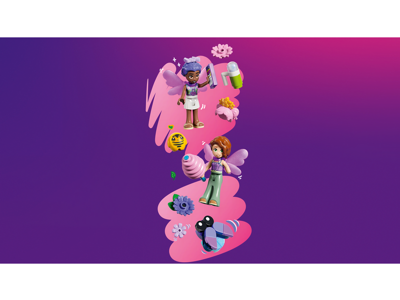 LEGO Friends 42702 Feentassen-Karussell mit Blumendeko
