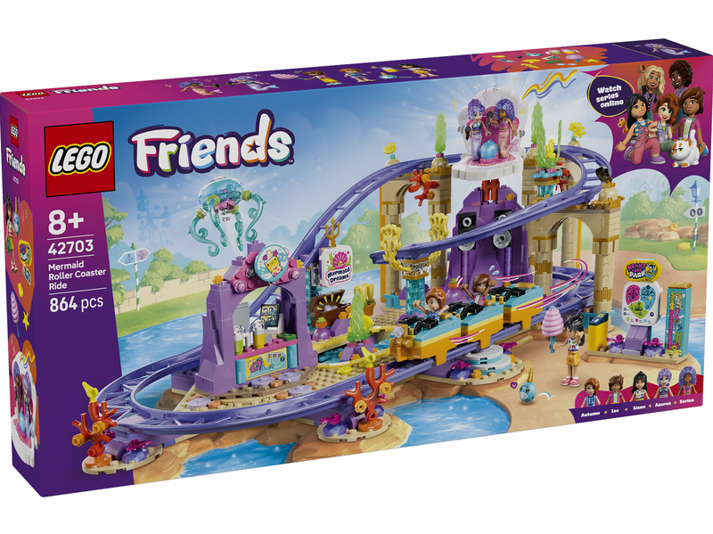 LEGO Friends 42703 Meerjungfrauen-Achterbahn