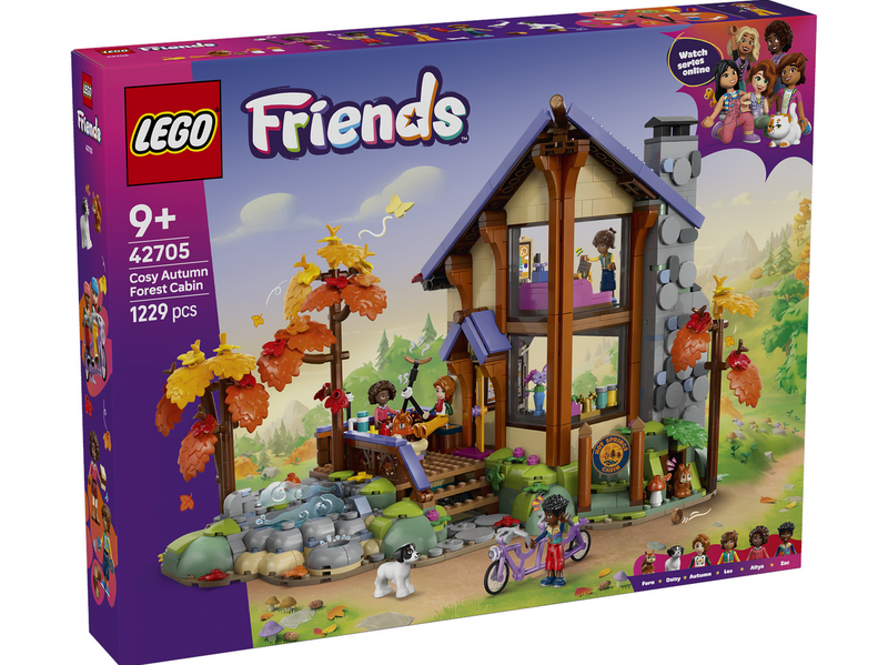 LEGO Friends 42705 Gemütliche Hütte im Herbstwald