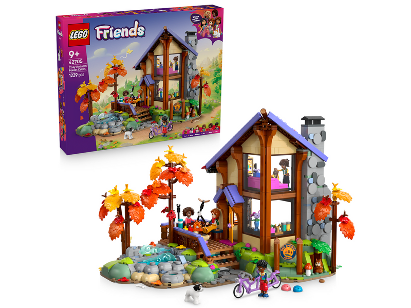 LEGO Friends 42705 Gemütliche Hütte im Herbstwald