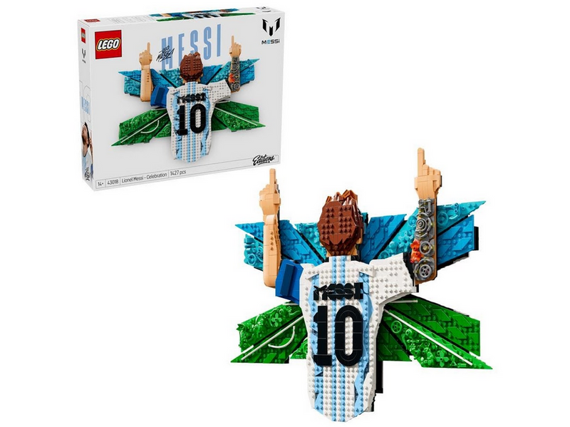 LEGO Editions 43018 Lionel Messi – Torjubel