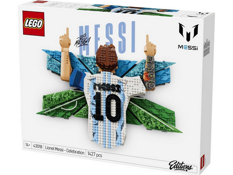 LEGO Editions 43018 Lionel Messi – Torjubel