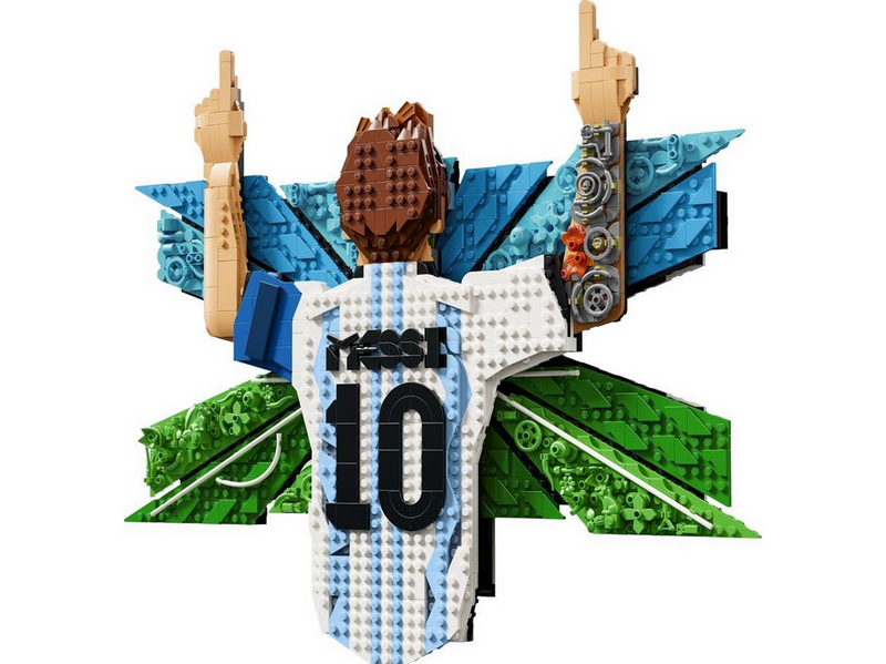 LEGO Editions 43018 Lionel Messi – Torjubel