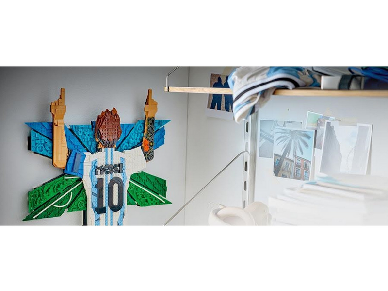 LEGO Editions 43018 Lionel Messi – Torjubel