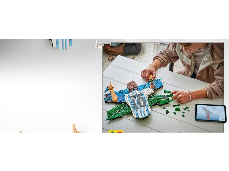 LEGO Editions 43018 Lionel Messi – Torjubel
