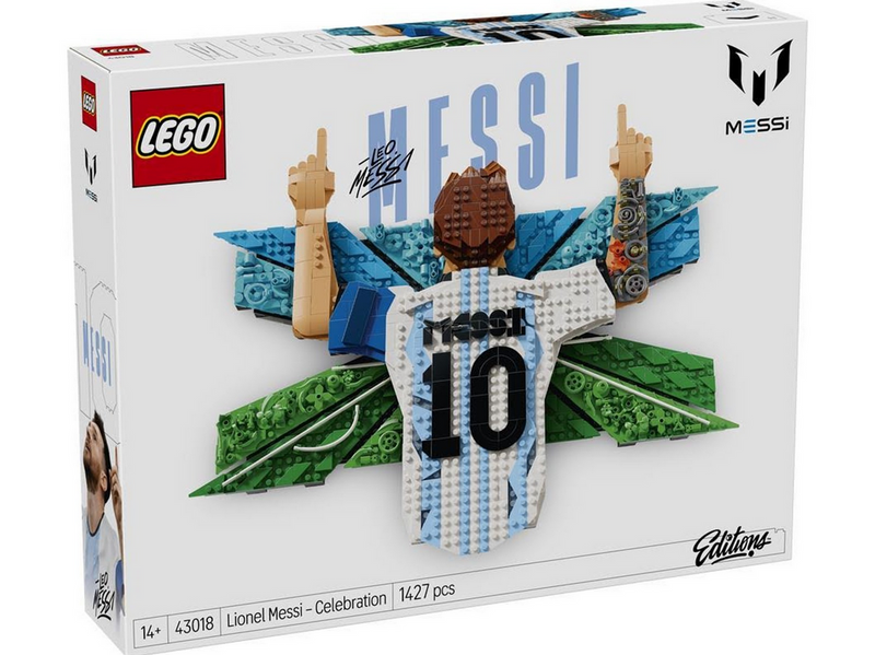 LEGO Editions 43018 Lionel Messi – Torjubel