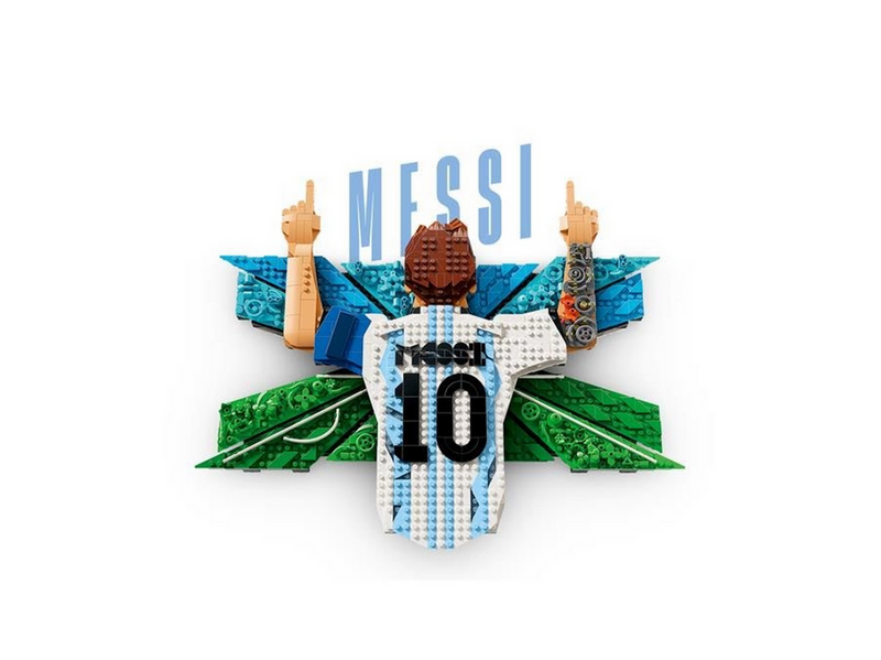 LEGO Editions 43018 Lionel Messi – Torjubel