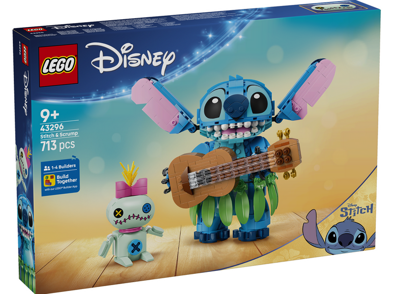 LEGO Disney 43296 Stitch und Scrump
