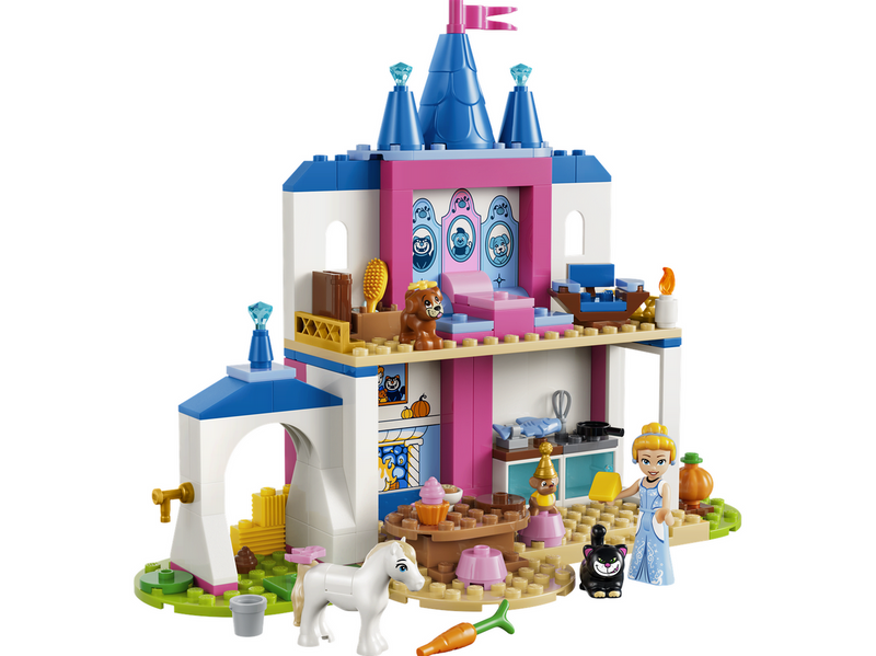 LEGO Disney 43283 Cinderellas Tierpalast