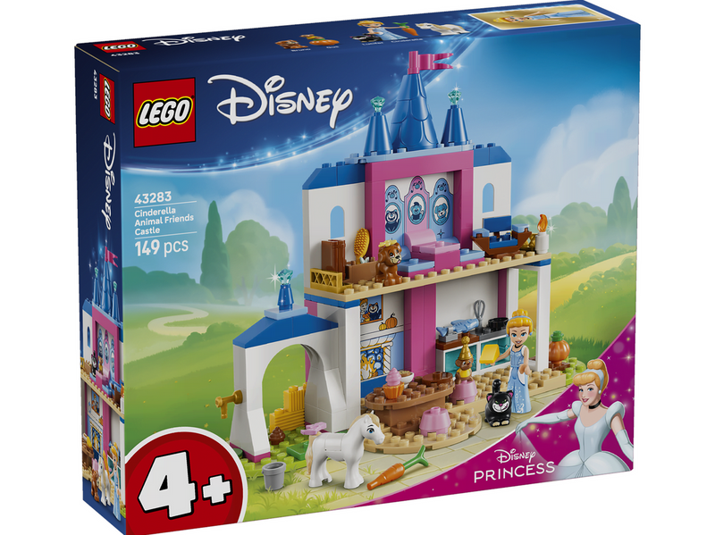 LEGO Disney 43283 Cinderellas Tierpalast