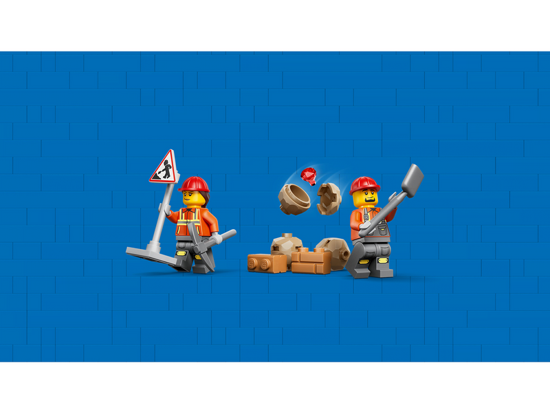 LEGO City 60480 Gelber Baggerlader