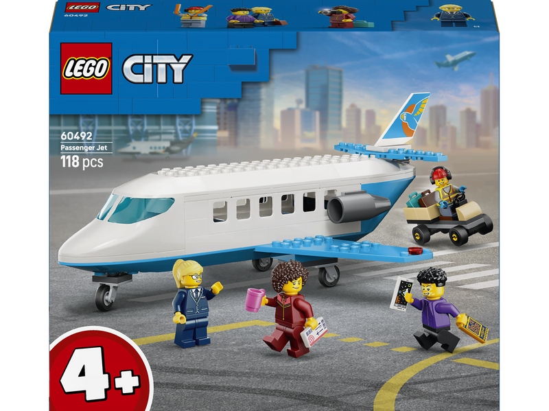 LEGO City 60492 Passagierjet