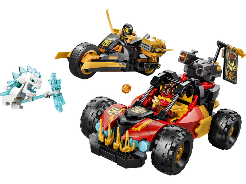 LEGO Ninjago 71864 Kais und Coles Kombi-Flitzer