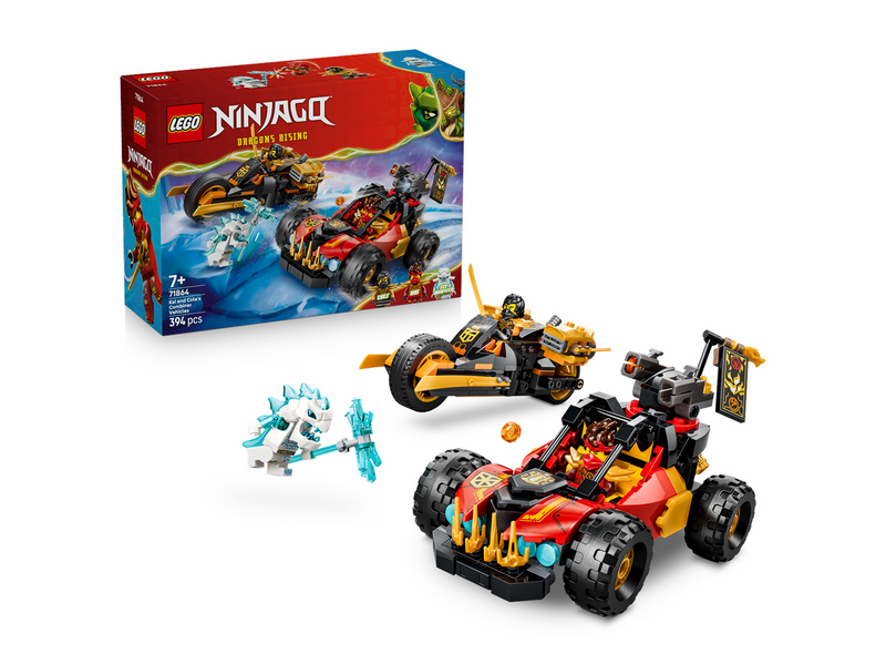LEGO Ninjago 71864 Kais und Coles Kombi-Flitzer