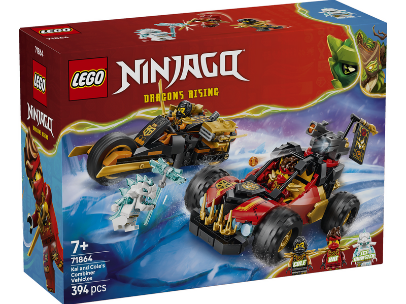 LEGO Ninjago 71864 Kais und Coles Kombi-Flitzer