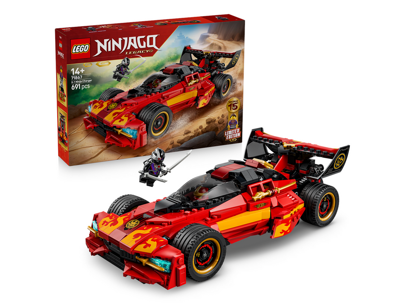 LEGO Ninjago 71867 15-jähriges Jubiläum des X-1 Ninja Supercar