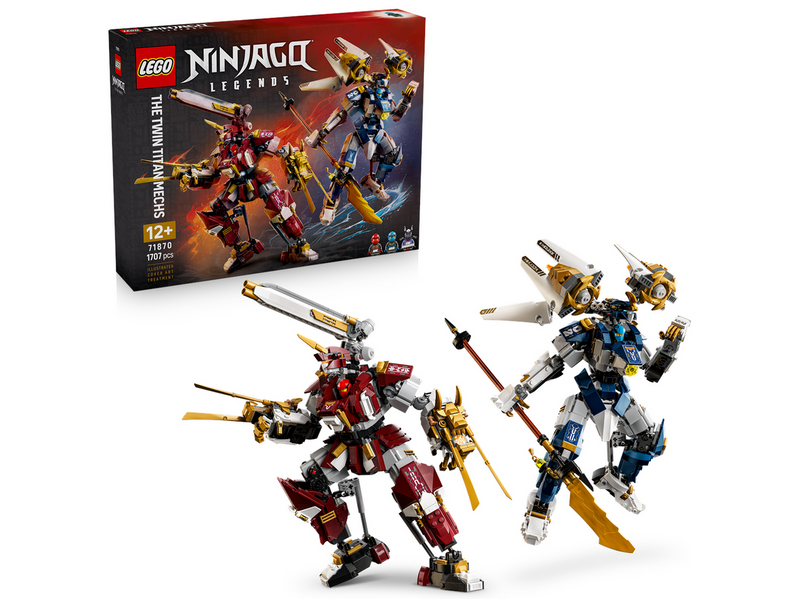 LEGO Ninjago 71870 Die Zwillings-Titanmechs