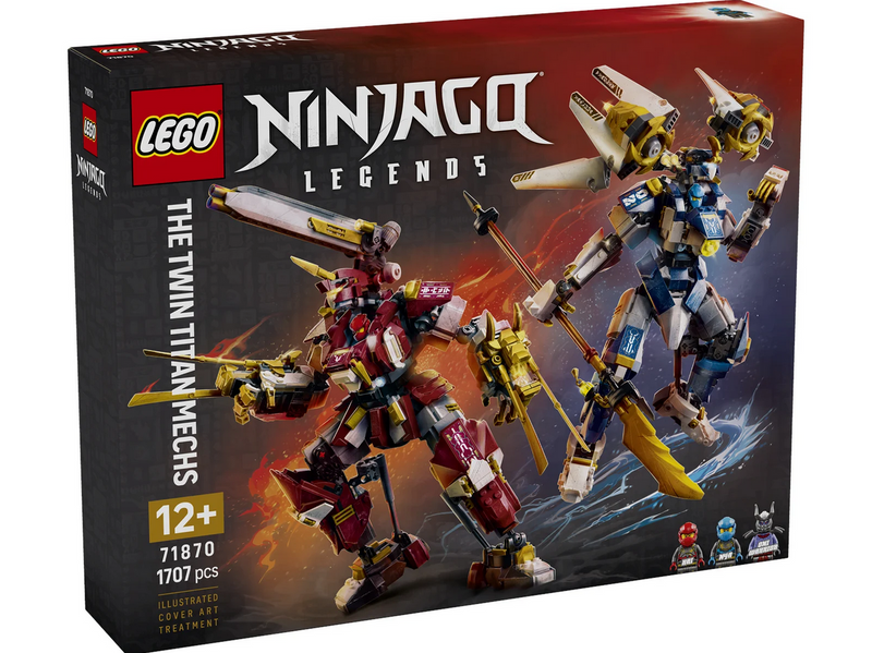LEGO Ninjago 71870 Die Zwillings-Titanmechs