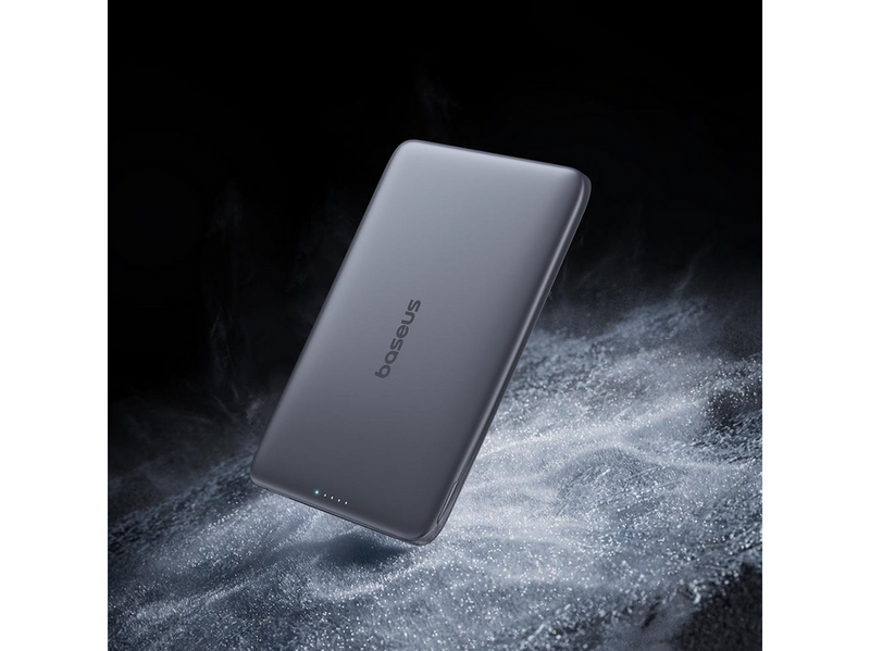 Baseus PicoGo AM41 Ultra-Slim 20 W MagSafe Compatible Power Bank with Simple USB-C 60 W 30 cm Cable - 5000 mAh