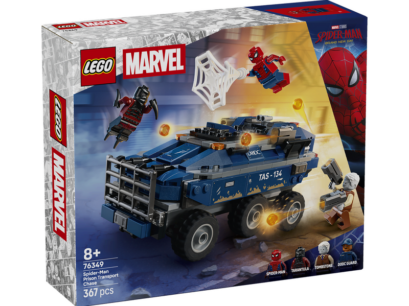 LEGO Super Heroes Marvel 76349 Spider-Man Jagt den Gefängnistransporter