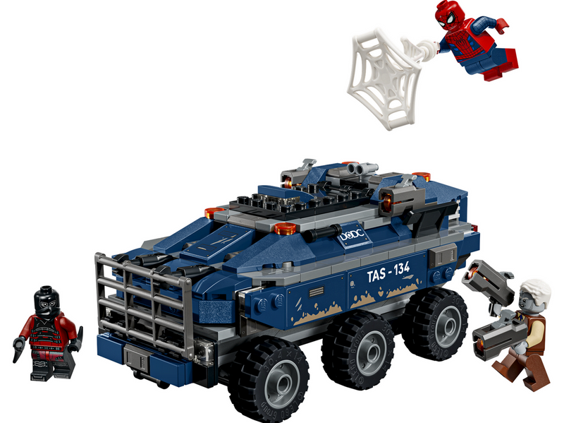 LEGO Super Heroes Marvel 76349 Spider-Man Jagt den Gefängnistransporter