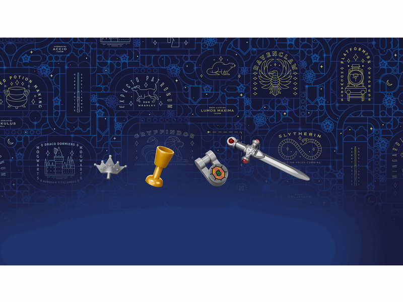 LEGO Harry Potter 76462 Hogwarts™ Hauswappen