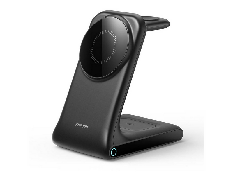 Joyroom JR-W15 Wireless Charger 3 in 1 Charging Station with MagSafe - Black