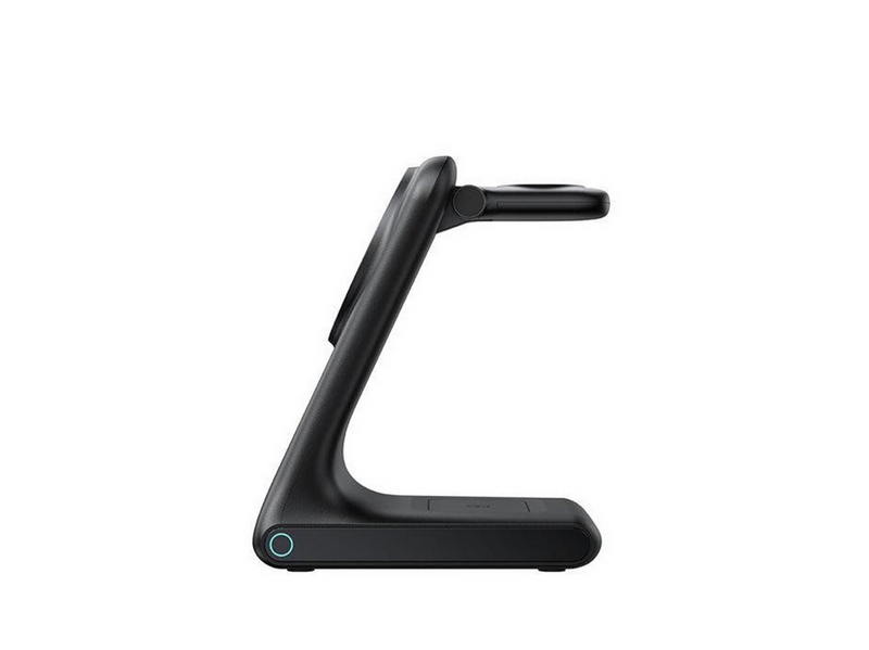 Joyroom JR-W15 Wireless Charger 3 in 1 Charging Station with MagSafe - Black