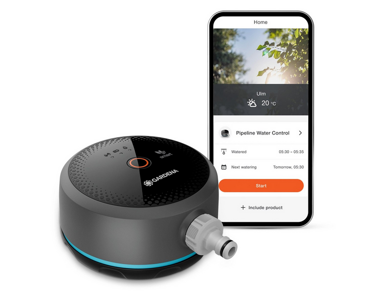 Gardena smart Pipeline Water Control