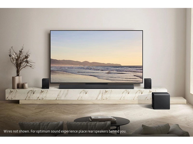 Samsung HW-QS750F - sound bar system - wireless