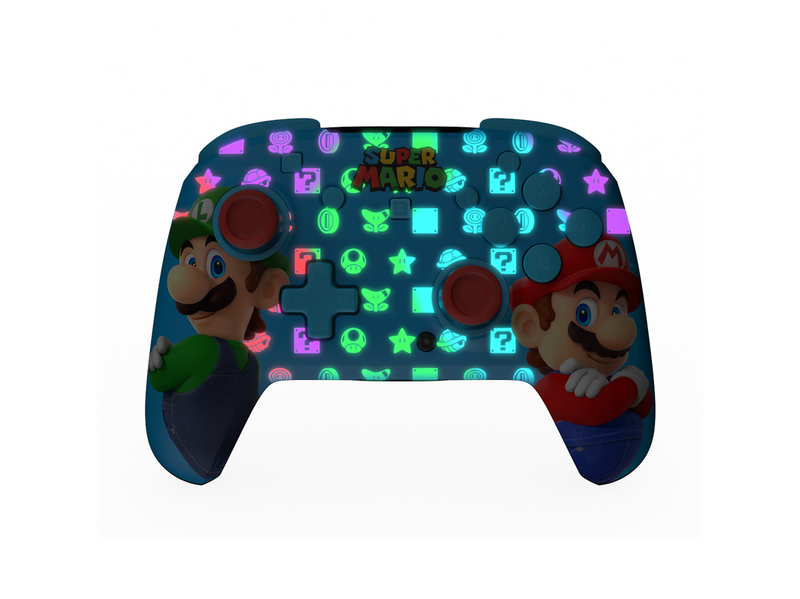 Turtle Beach Rematch RGB Mario & Luigi - Wireless Controller - Nintendo Switch 2