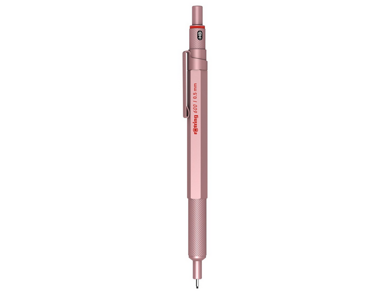 Rotring 600 Mechanical Pencil Rose Gold 0.5 mm