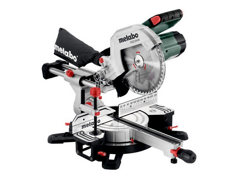 Metabo KGS 254 M - sliding compound miter saw - 1450 W - 254 mm
