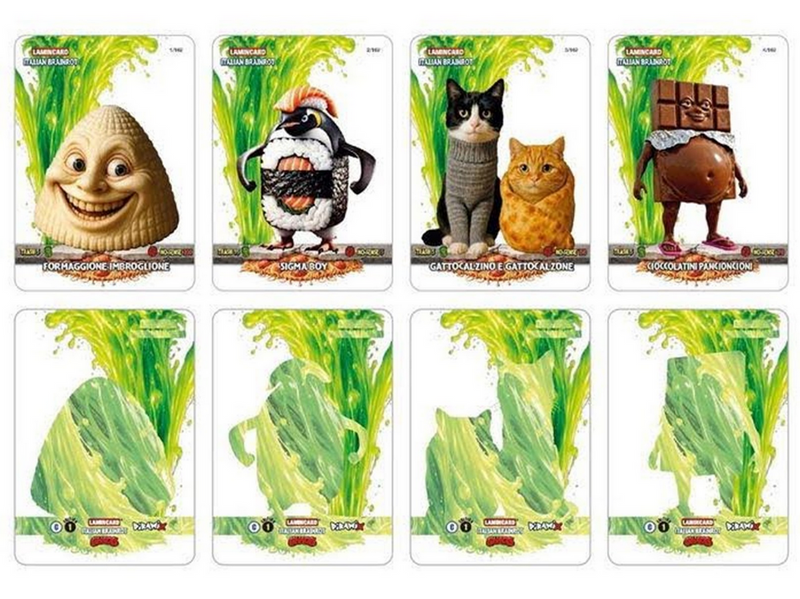 Brainrot Collectible Cards 5 Pack (wave 3) - display with 24