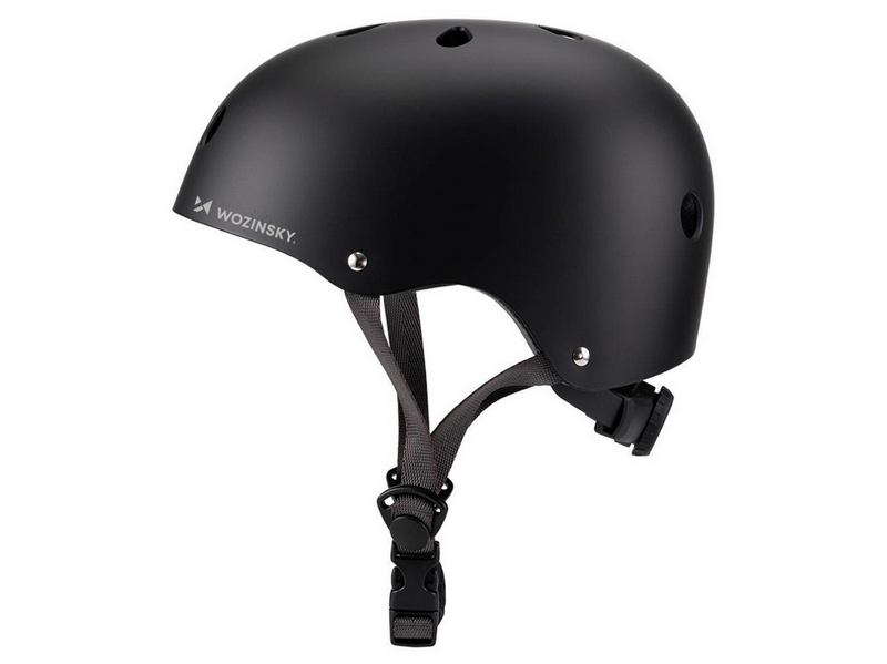 Wozinsky Lightweight BMX Bicycle Helmet/Scooter 54-58 cm - Black