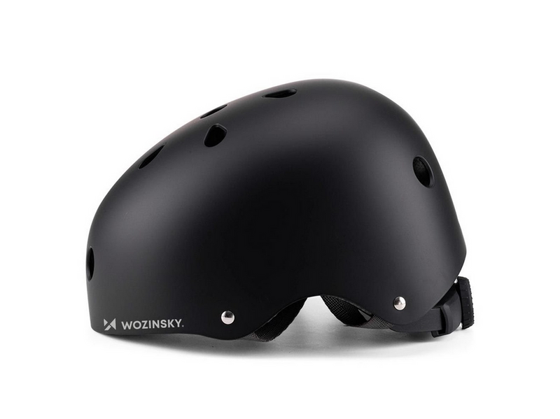 Wozinsky Lightweight BMX Bicycle Helmet/Scooter 54-58 cm - Black