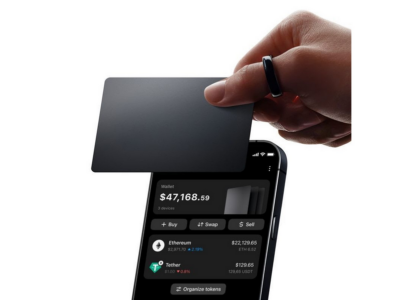 Tangem Wallet - 3-card set - Stealth