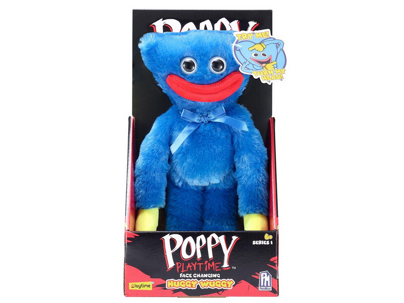 ROBLOX Poppy Playtime Deluxe Plush Huggy Wuggy Face-Changing S1