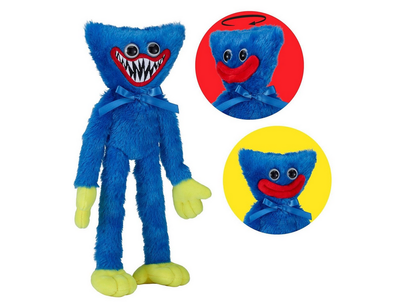 ROBLOX Poppy Playtime Deluxe Plush Huggy Wuggy Face-Changing S1