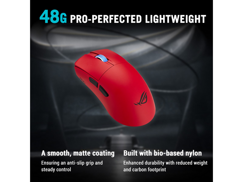 ASUS ROG Harpe II Ace - Gaming Maus (Rot)