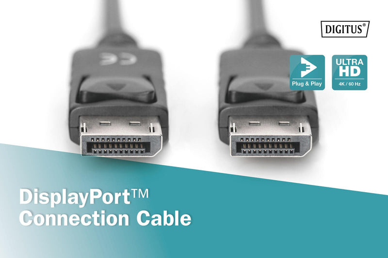 DIGITUS DisplayPort-Anschlusskabel 2m